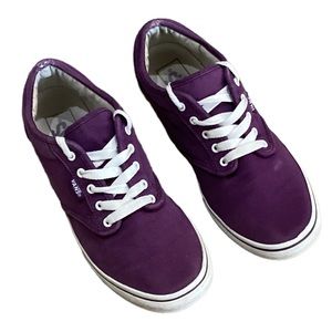 Vans Atwood Low Canvas Skate Shoes Purple.